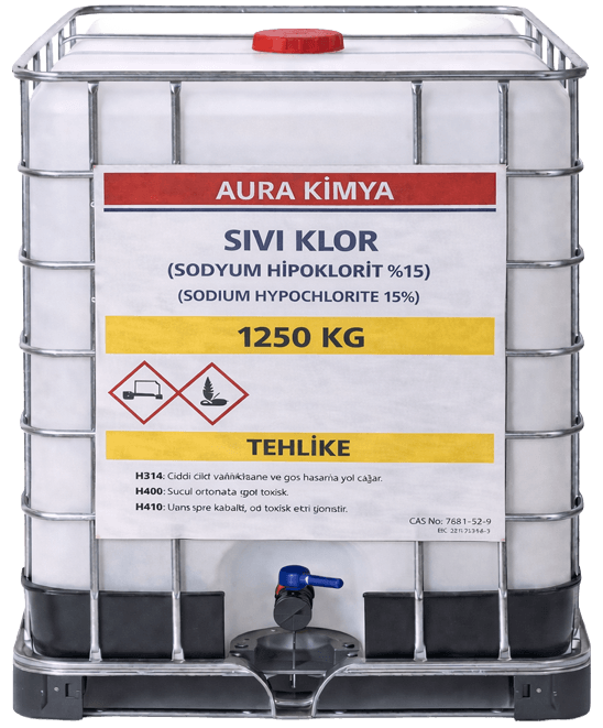 Sıvı Klor - 1250kg