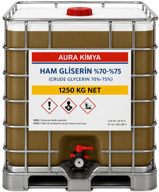 Ham gliserin %75 - 1250kg