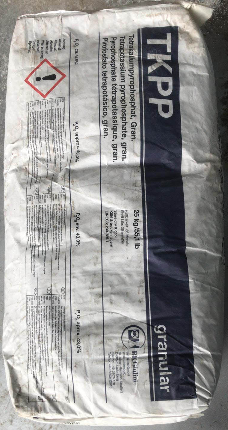Tkpp Tetra Potasyum Priofosfat - 25kg