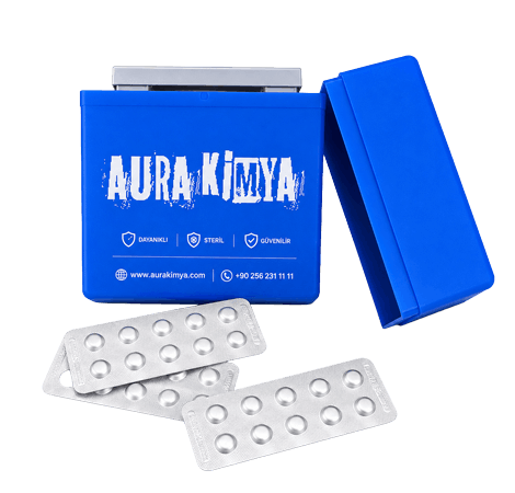 Aura Kimya Havuz Suyu Tabletli Test Kiti (Klor & pH Ölçüm Kiti)