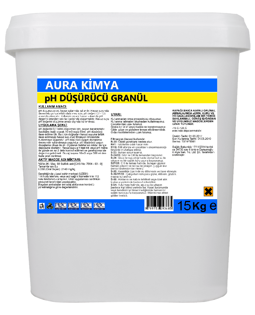 Toz Ph Düşürücü - 15kg