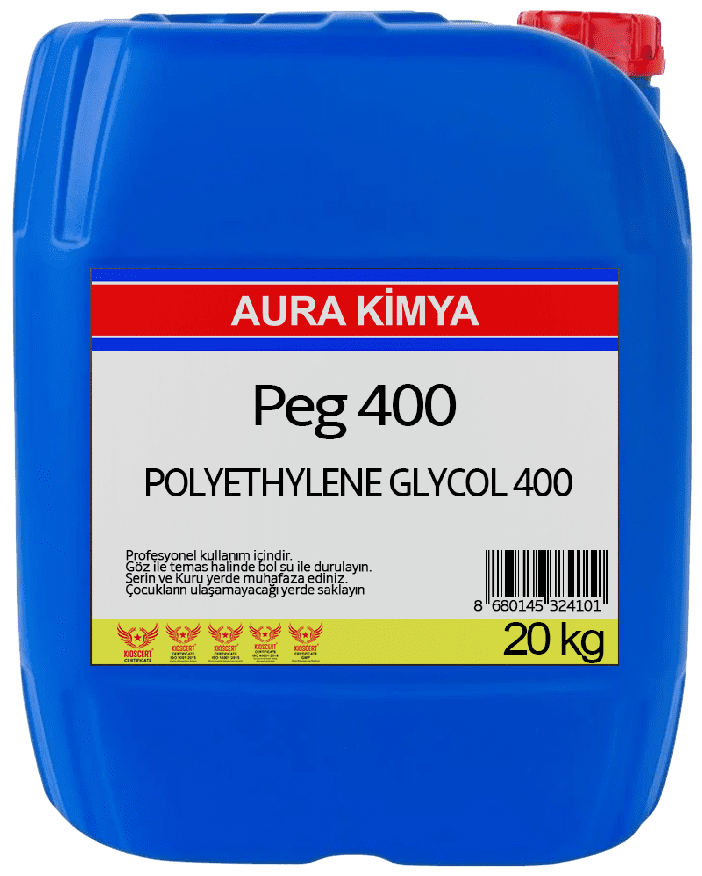 Peg 400 %99 20 Kg | Aura Kimya