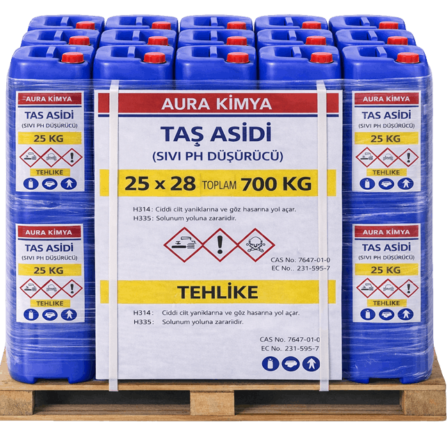 Taş Asidi (Sıvı Ph Düşürücü) - 700kg