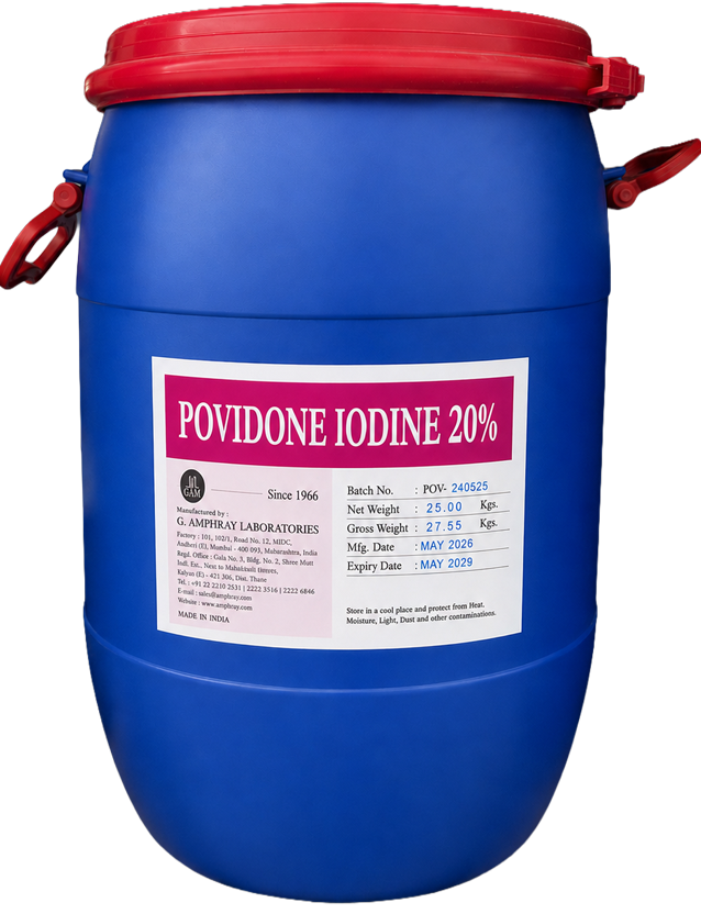 Povidon Iyot %20 - 25 kg