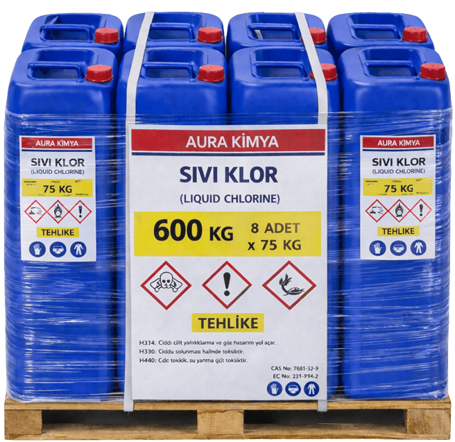 Sıvı Klor - 600kg