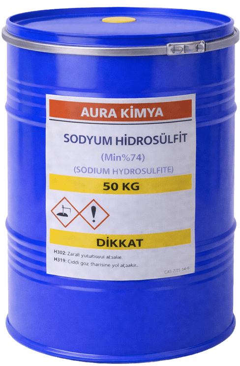 Sodyum Hidrosülfit (Min%74) - 50kg